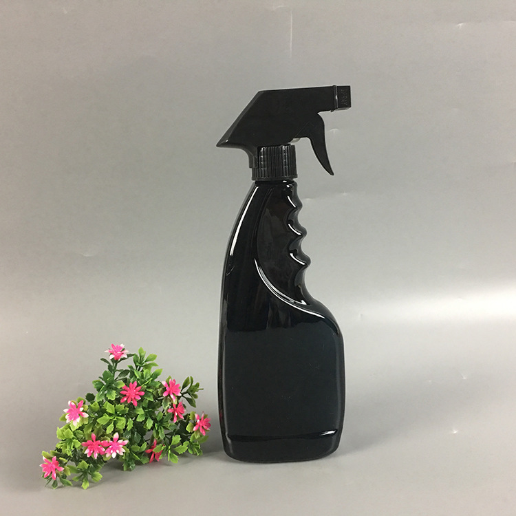 厂家供应汽车掸子蜡喷雾瓶500mlpet塑料喷雾瓶 消毒水清洗剂喷壶
