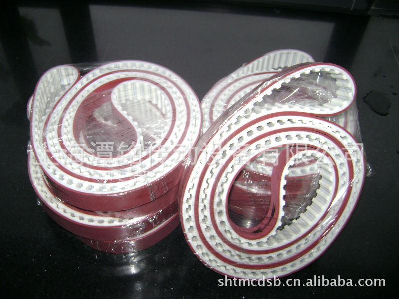 供应红胶同步带、PU同步带、钢丝同步带、磨边机皮带、玻璃机皮带