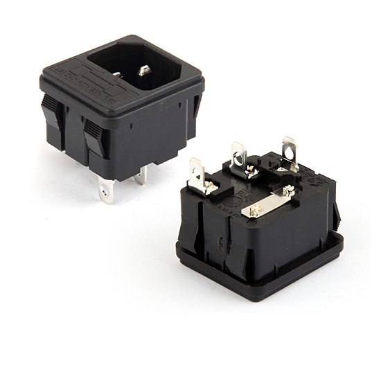 厂家直销AC电源插座八字带耳朵多功能防水卡位家用电器设备