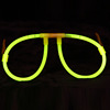 Fluorescent glasses manufacturers direct selling ordinary luminous circular lenses Lightsfighting stick aluminum foil bag loaded night light rod