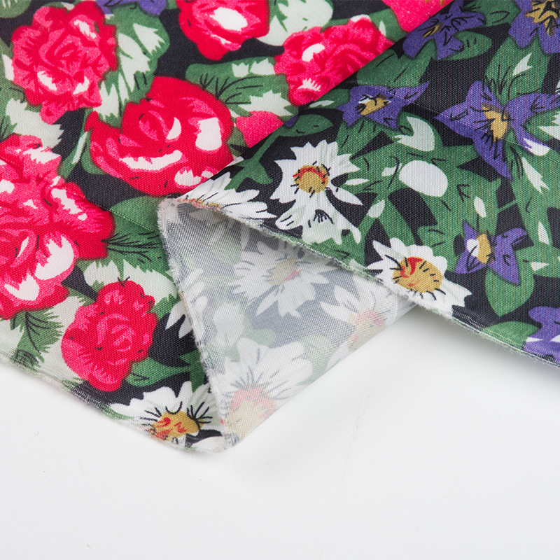 厂家现货涤塔夫190T-300T转移印花里布印花面料秋冬服装布料