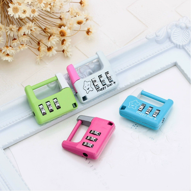 Suitcase, metal drawer lock for home use, Birthday gift