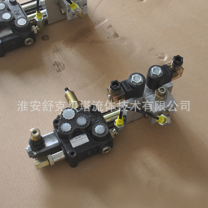 DCV40-OT-DC12V系列手动电液控多路换向阀