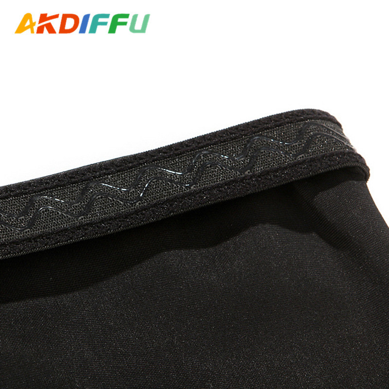 Rodillera delgada lycra elástico pierna pad rodillera calcetines alargados deportes equipo de protección hombres y mujeres transpirable montar image 5