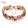 Rose gold colored diamond 17cm