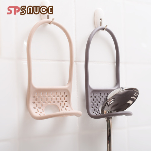SP kitchen sink storage hanging bag drain basket faucet storage rack sponge storage rack
