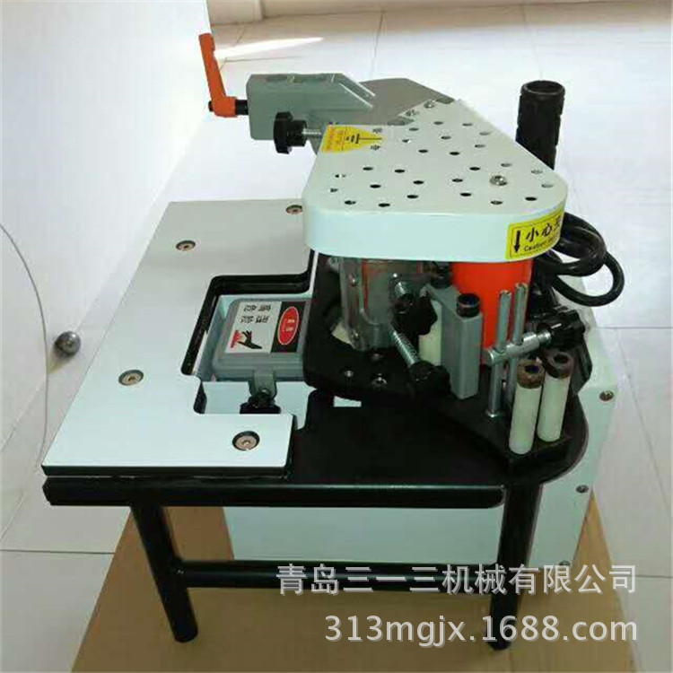 厂家直供 手动封边机双面涂胶无极变速异性曲直线封边机