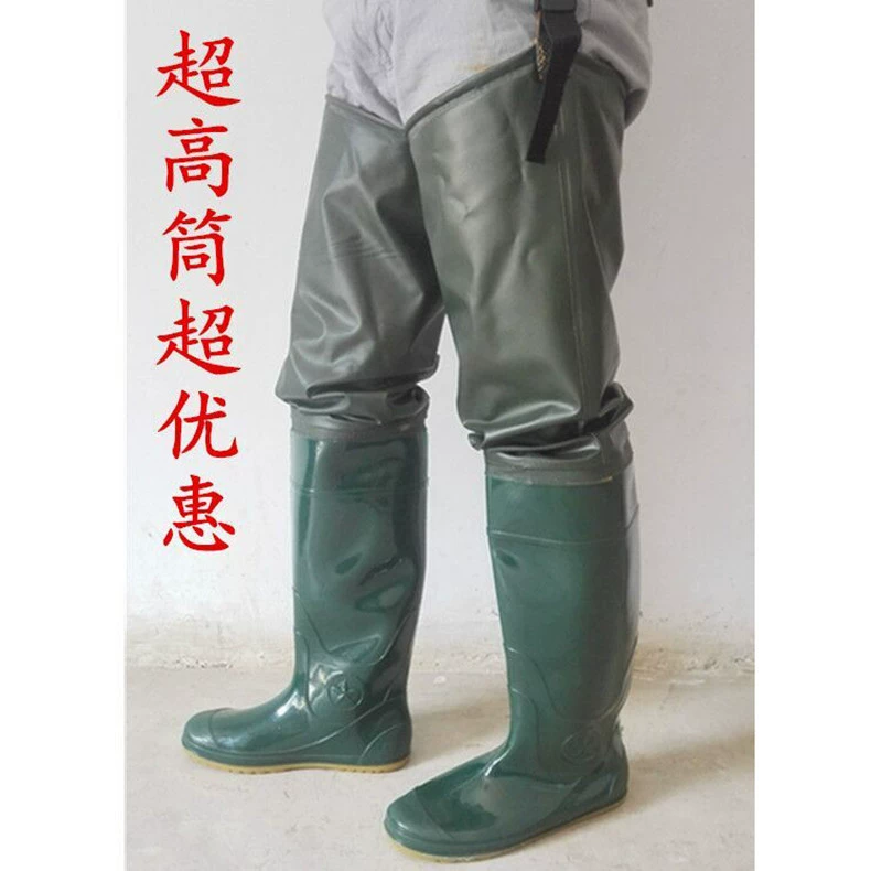 Новые мужские и женские водонепроницаемые ножные штаны с высоким коленом сапоги сапоги рисовые полевые сапоги для рыбалки