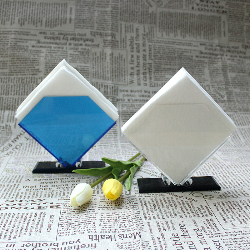 亚克力餐巾纸盒高档酒店用品纸巾盒 有机玻璃工艺制品加工 收纳盒