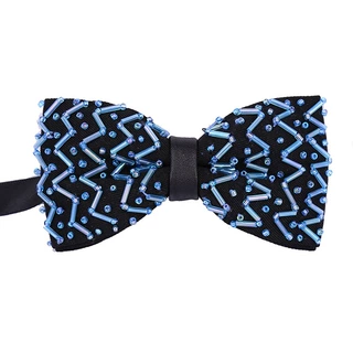 唯简 男女领结水晶珍珠儿童正品领结刺绣珠绣男结婚婚礼新郎新品