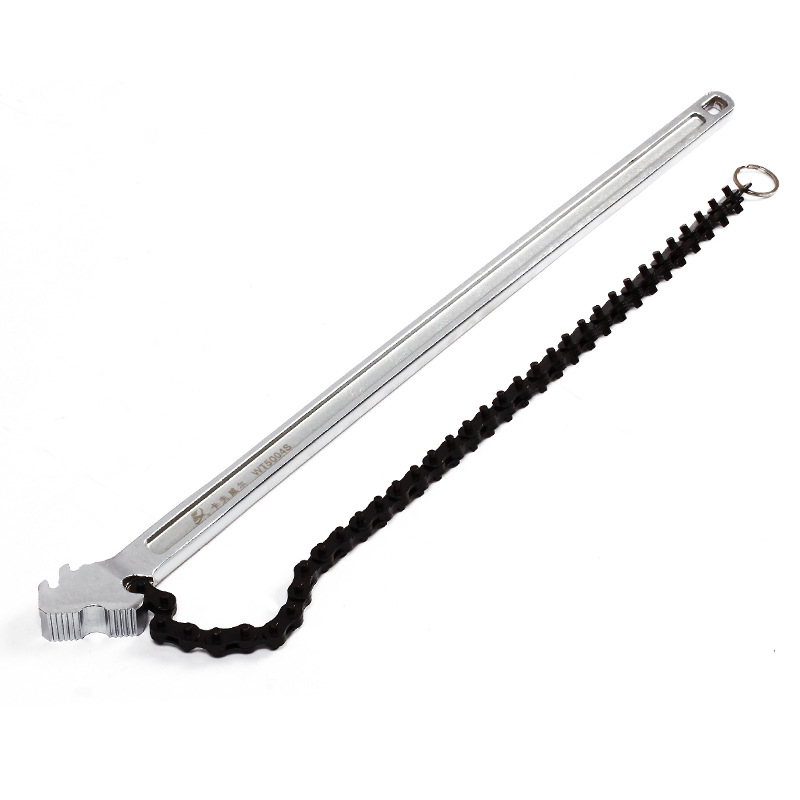 卡夫威尔机油滤芯链条扳手多功能管钳铬钒钢换机油拆卸工具可调式