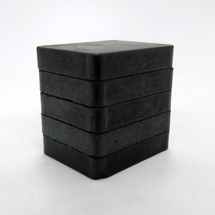 长方形切割磁铁 圆形黑色铁氧体 Y35瓦形 环形磁钢25x20x5