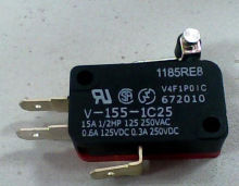 V-155-1C25大微动开关批发/V-155-1C25开关现货/V-155-1C25单价