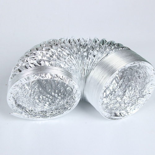 Manufacturer's double-layer thickened aluminum foil pipe exhaust pipe ventilation pipe telescopic pipe range hood exhaust pipe smoke pipe