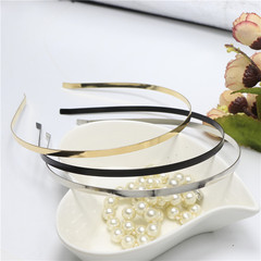 DIY Hair Accessories Wholesale Thick Electroplated Black Gold Silver Red Copper Hair Bands
