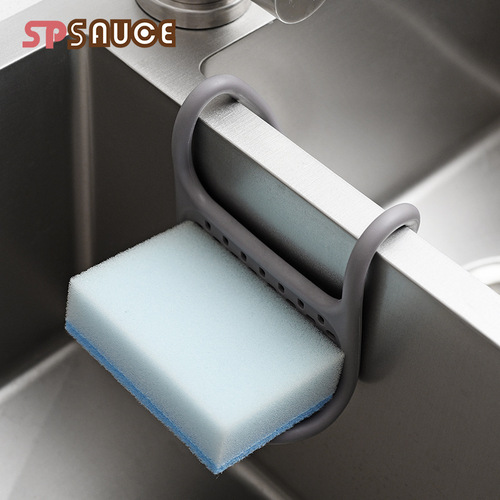 SP kitchen sink storage hanging bag drain basket faucet storage rack sponge storage rack