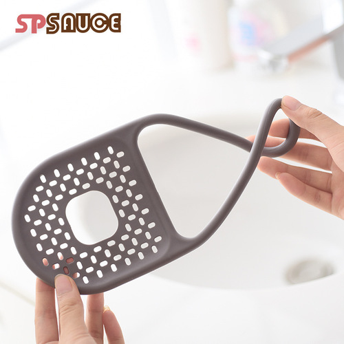 SP kitchen sink storage hanging bag drain basket faucet storage rack sponge storage rack