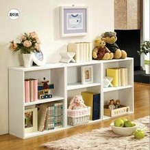 工厂直销 卧室家具 韩式儿童双层柜书柜 多色选择