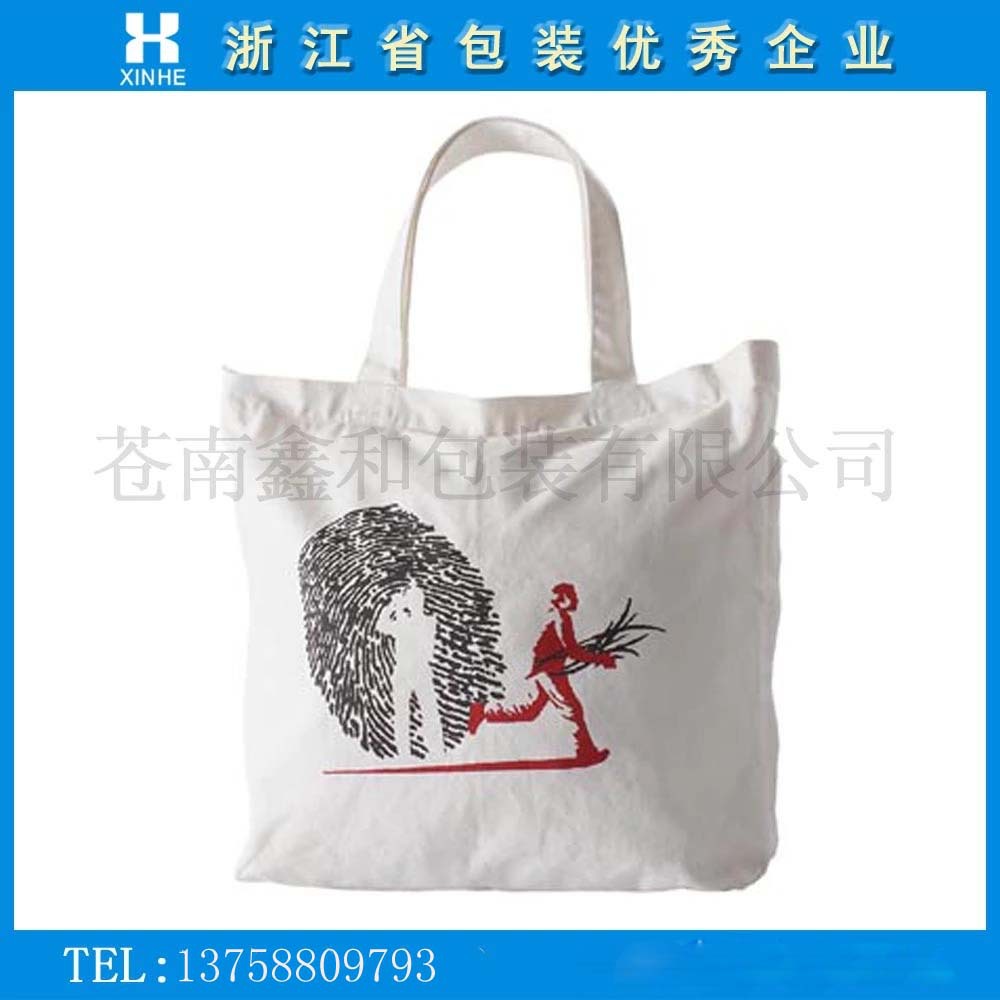 厂家直销 可定LOGO环保棉布袋 精致文艺手提购物帆布袋定购