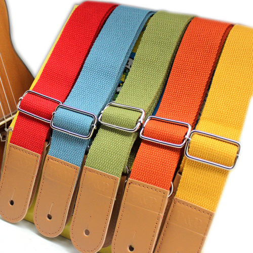 PP ukulele strap factory cotton ukulele strap colorful ukulele strap musical instrument accessories
