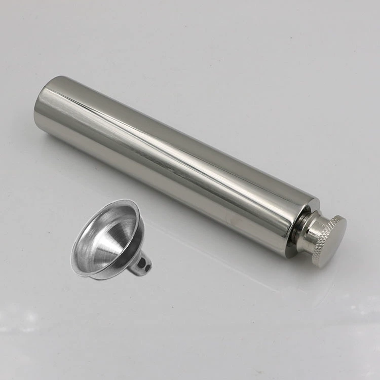 [Jiujiu] В наличии винная трубка с плоским дном 2 унции 304 нержавеющая сталь набедренная воронка для фляжки европейские, американские и русские винные сервизы