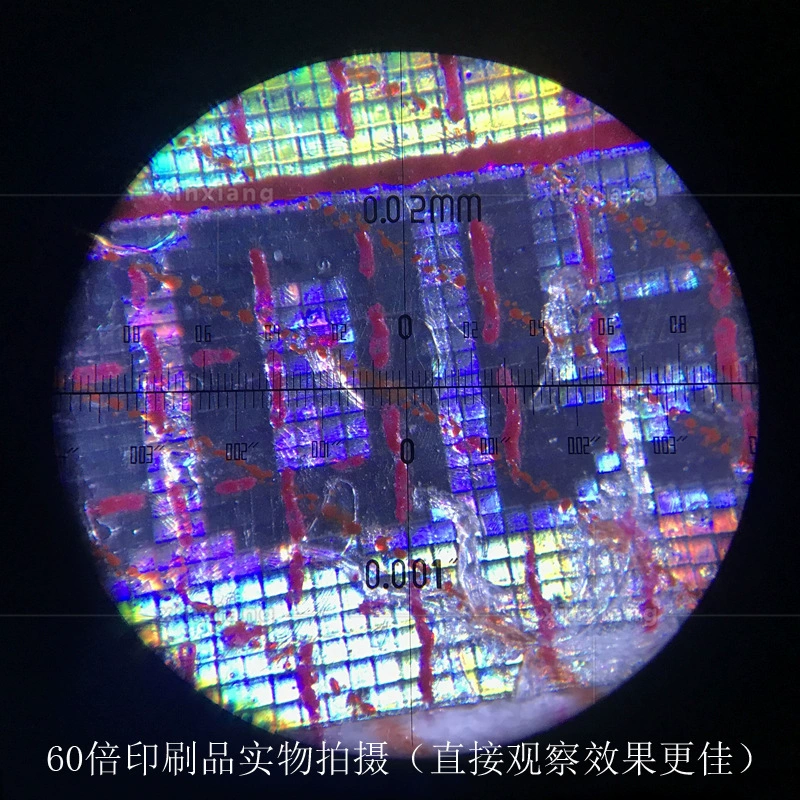 Новый высококачественный Настольный вертикальный светодиодный источник света для внешней торговли, увеличительное стекло высокой мощности, микроскоп высокой четкости, 60 раз