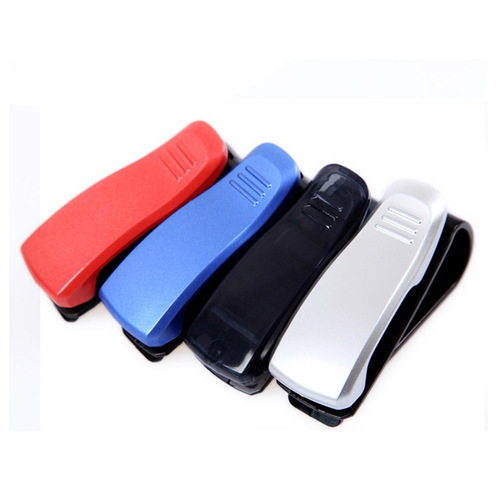 Car Glasses Clip Multifunctional Car Glasses Frame Document Card Holder Receipt Sun Visor Storage Clip Manufacturer