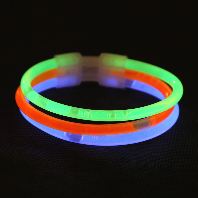 三联手环发光棒液体创意手镯夜光舞会晚会演唱会气氛应援发光道具