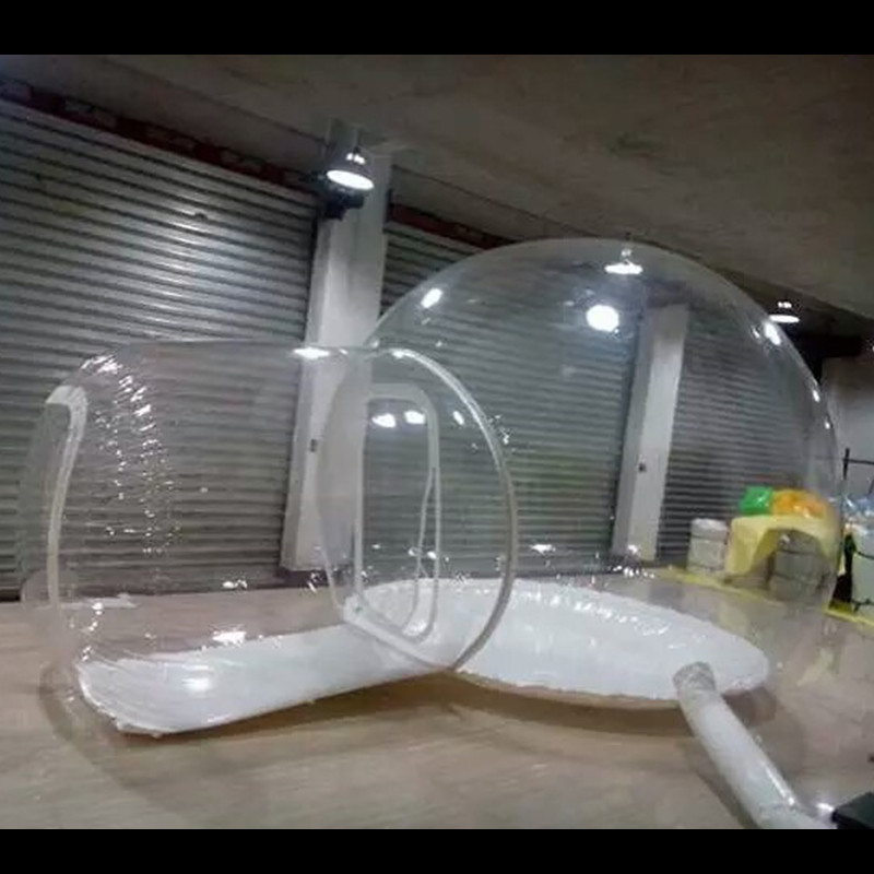 网红充气泡泡屋气球派对商场活动户外露营透明圆顶展示星空房帐篷