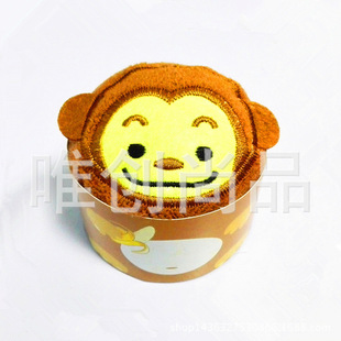 Monkey cake towel New Year animal shape towel creative advertising promotional gifts manufacturers DIY