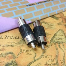 厂家直供 RCA直通头 莲花公对公 莲花对接头 RCA公对公延长头