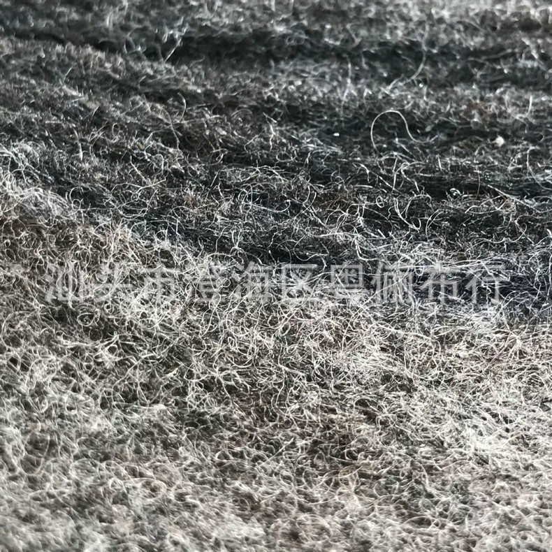 彩色毛毡 供应彩色混纺羊毛毡 黑色混纺毛毡 混纺化纤毛毡