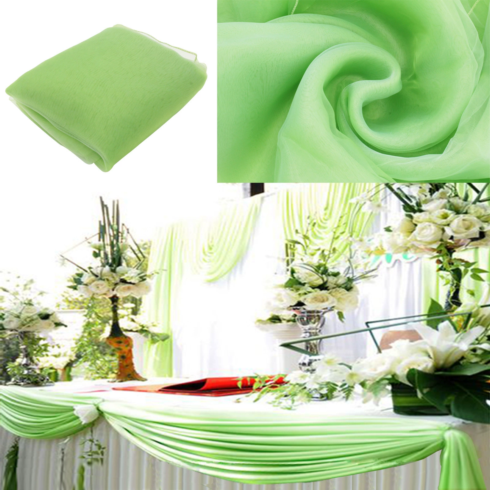 Gauze cloth, decorations, layout, 10m, wholesale