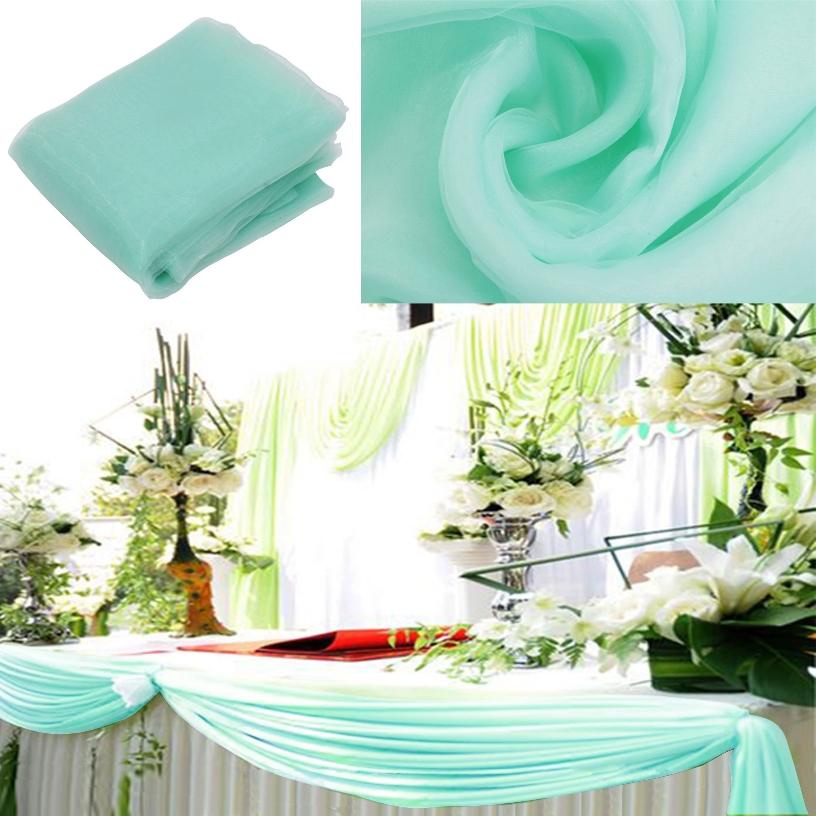 Gauze cloth, decorations, layout, 10m, wholesale