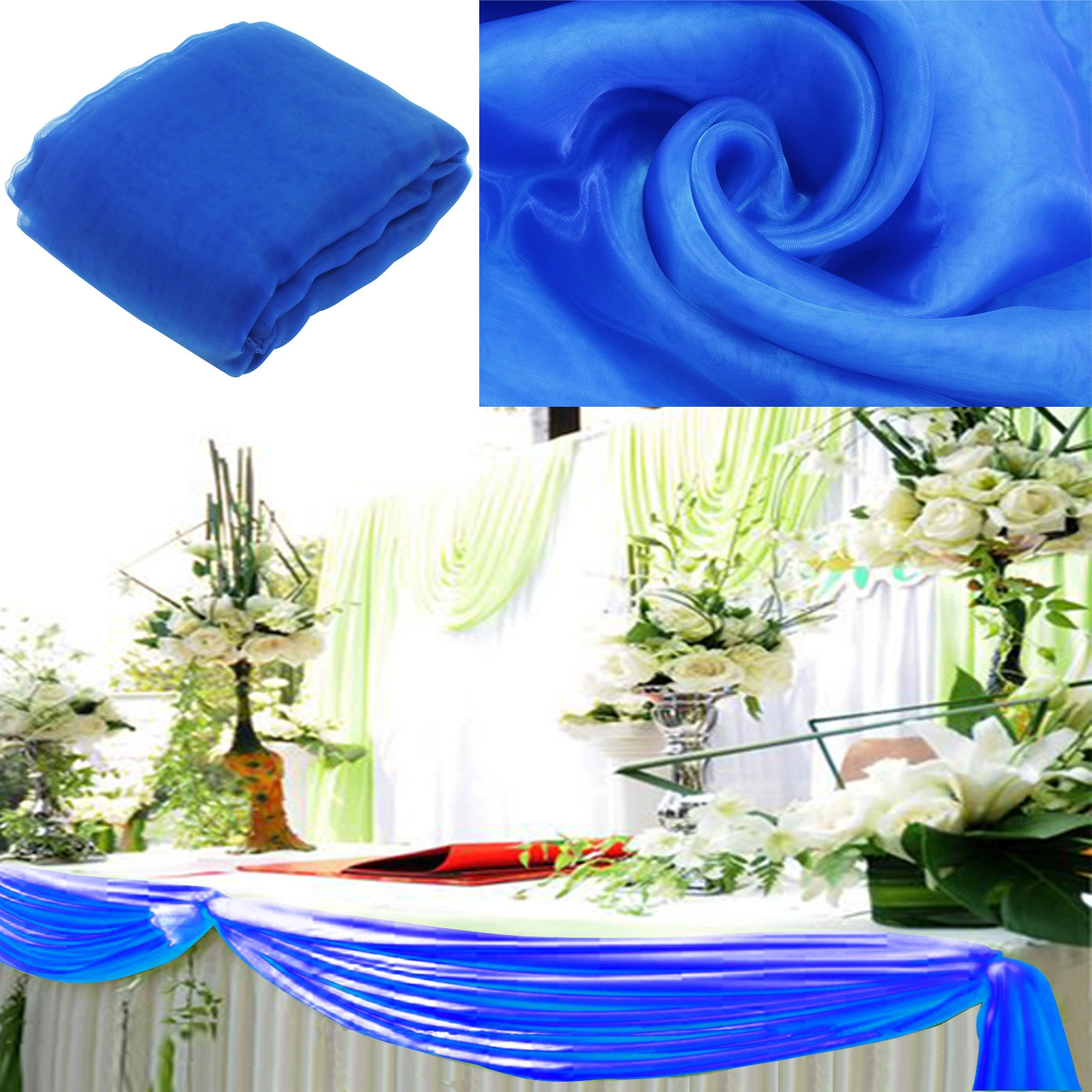 Gauze cloth, decorations, layout, 10m, wholesale