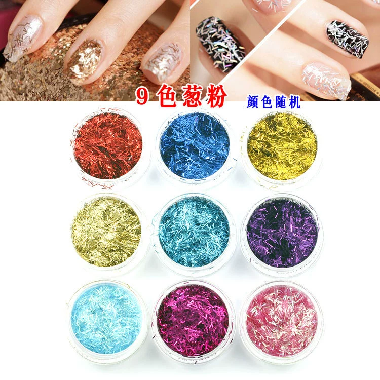 Украшение для ногтей, ногти- sequins для ногтей, градиент
