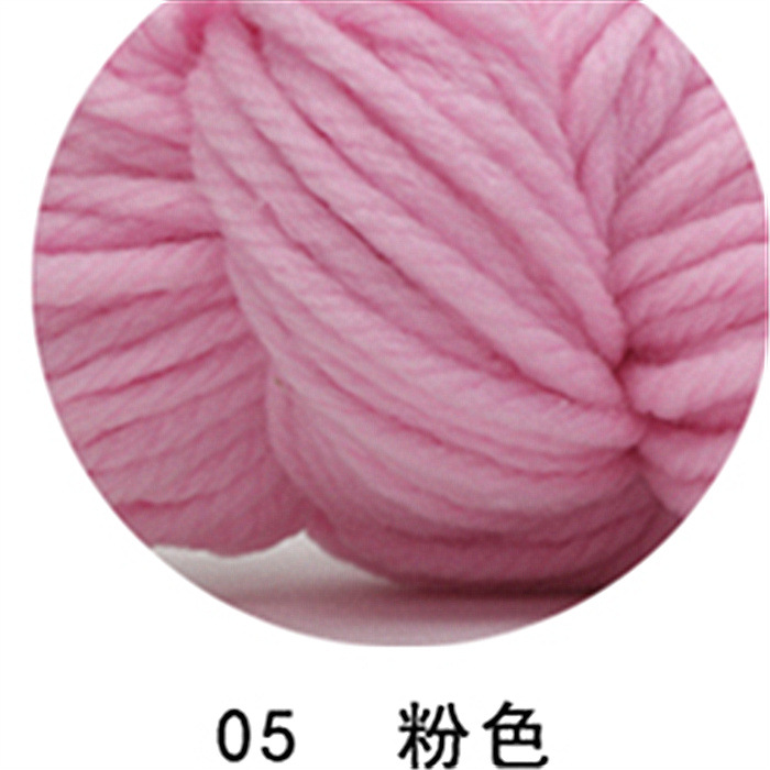 Hilo de lana gruesa Hilo acrílico Bufanda tejida a mano Hilo de poliéster Fábrica de lana Juguetes de bricolaje Decoración navideña