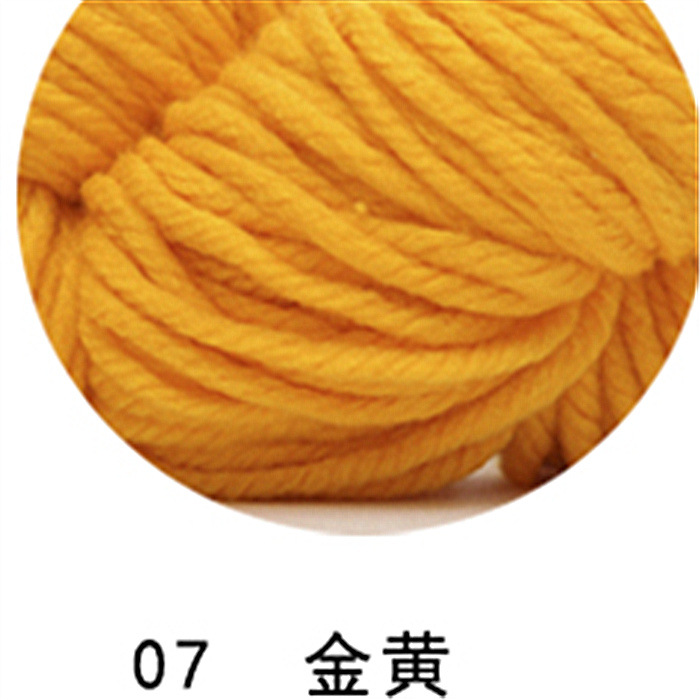 Hilo de lana gruesa Hilo acrílico Bufanda tejida a mano Hilo de poliéster Fábrica de lana Juguetes de bricolaje Decoración navideña