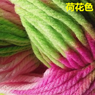 Hilo de lana gruesa Hilo acrílico Bufanda tejida a mano Hilo de poliéster Fábrica de lana Juguetes de bricolaje Decoración navideña