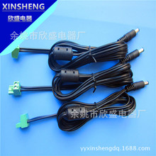 厂家生产dc线 磁环线5.5*2.1dc带磁环dc电源线