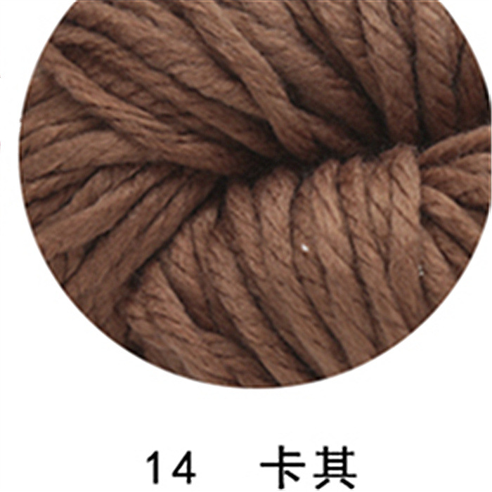 Hilo de lana gruesa Hilo acrílico Bufanda tejida a mano Hilo de poliéster Fábrica de lana Juguetes de bricolaje Decoración navideña