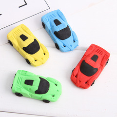 Eraser Car Eraser Cartoon Toy Cute Creative School Supplies Eraser Sassafras Children's Stationery