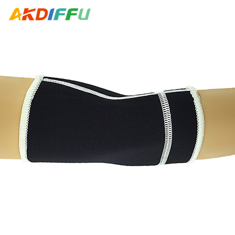 Aikedifei 087 # material de buceo almohadilla de codo engrosado anti-colisión de baloncesto brazo guardia de fútbol voleibol Patinaje