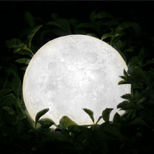 新款创意硅胶搪胶灯月亮灯月球灯 装饰摆件月球小夜灯氛围灯
