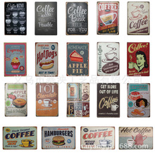 厂家直销欧美金属工艺品装饰挂画复古装饰铁皮画跨境电商外贸货源