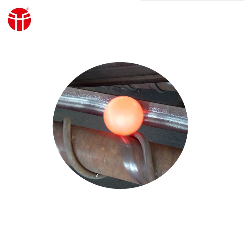 105mm 中碳钢钢球 矿山选矿球磨机用 冲击韧性好不破碎