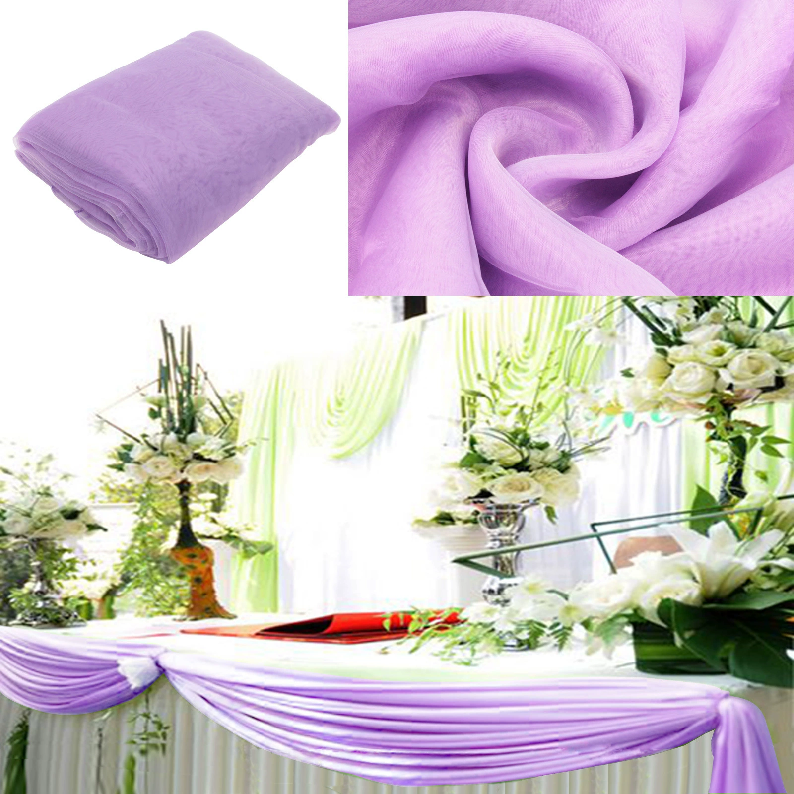 Gauze cloth, decorations, layout, 10m, wholesale