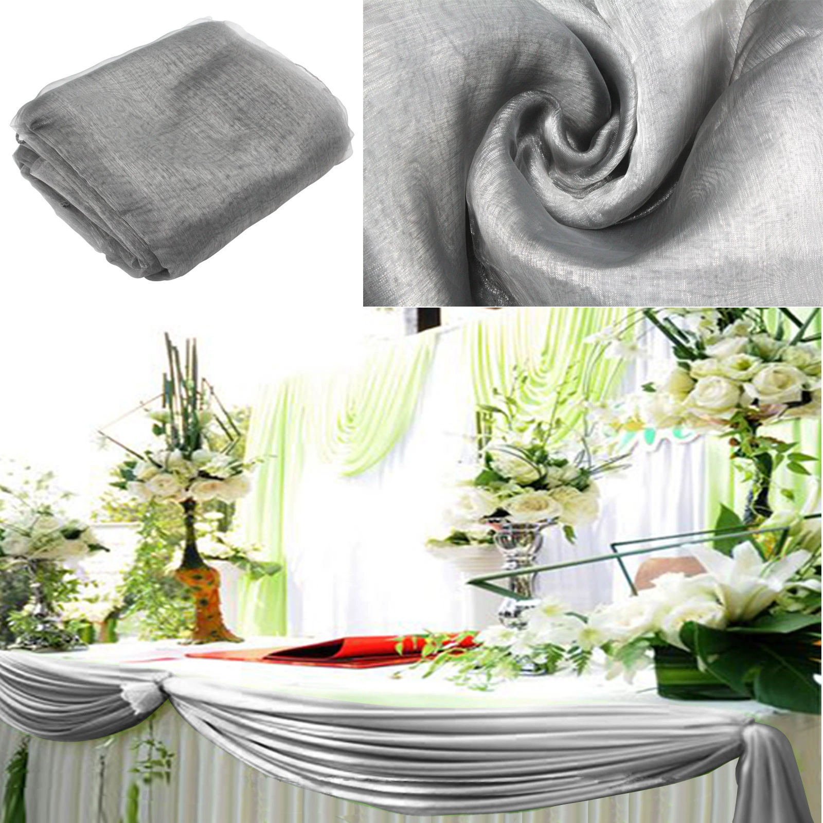 Gauze cloth, decorations, layout, 10m, wholesale