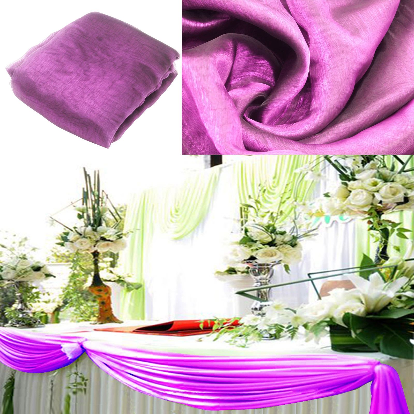 Gauze cloth, decorations, layout, 10m, wholesale