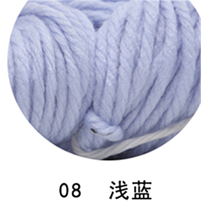 Hilo de lana gruesa Hilo acrílico Bufanda tejida a mano Hilo de poliéster Fábrica de lana Juguetes de bricolaje Decoración navideña